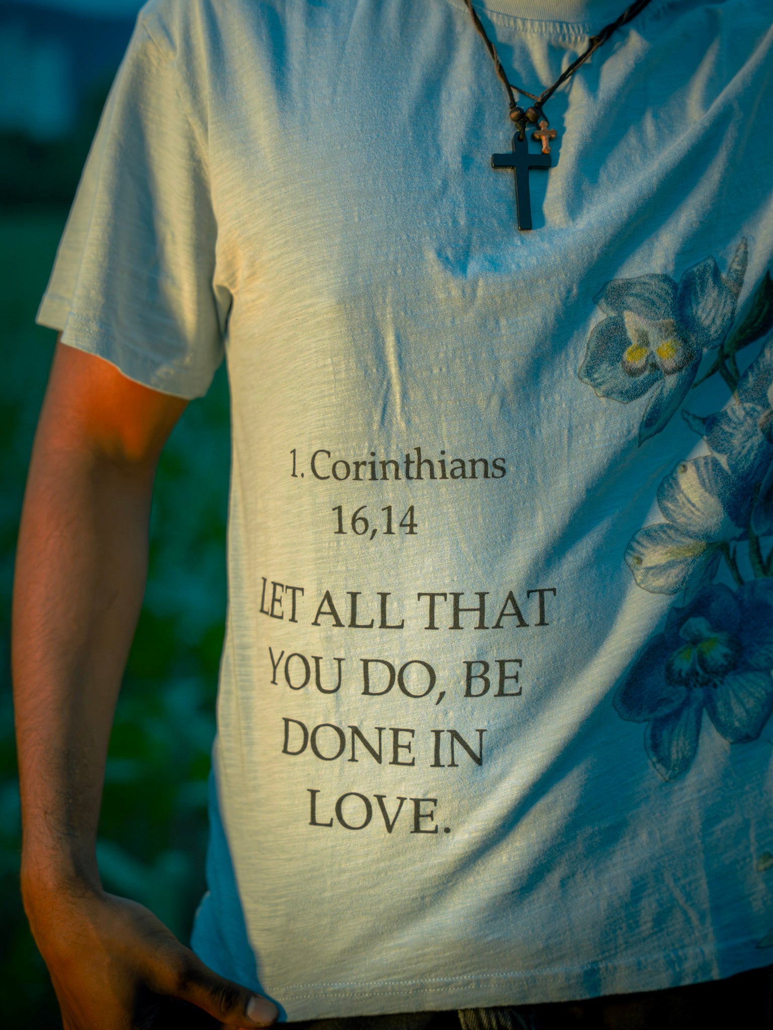 CORINTHIANS 16,14 - Blau